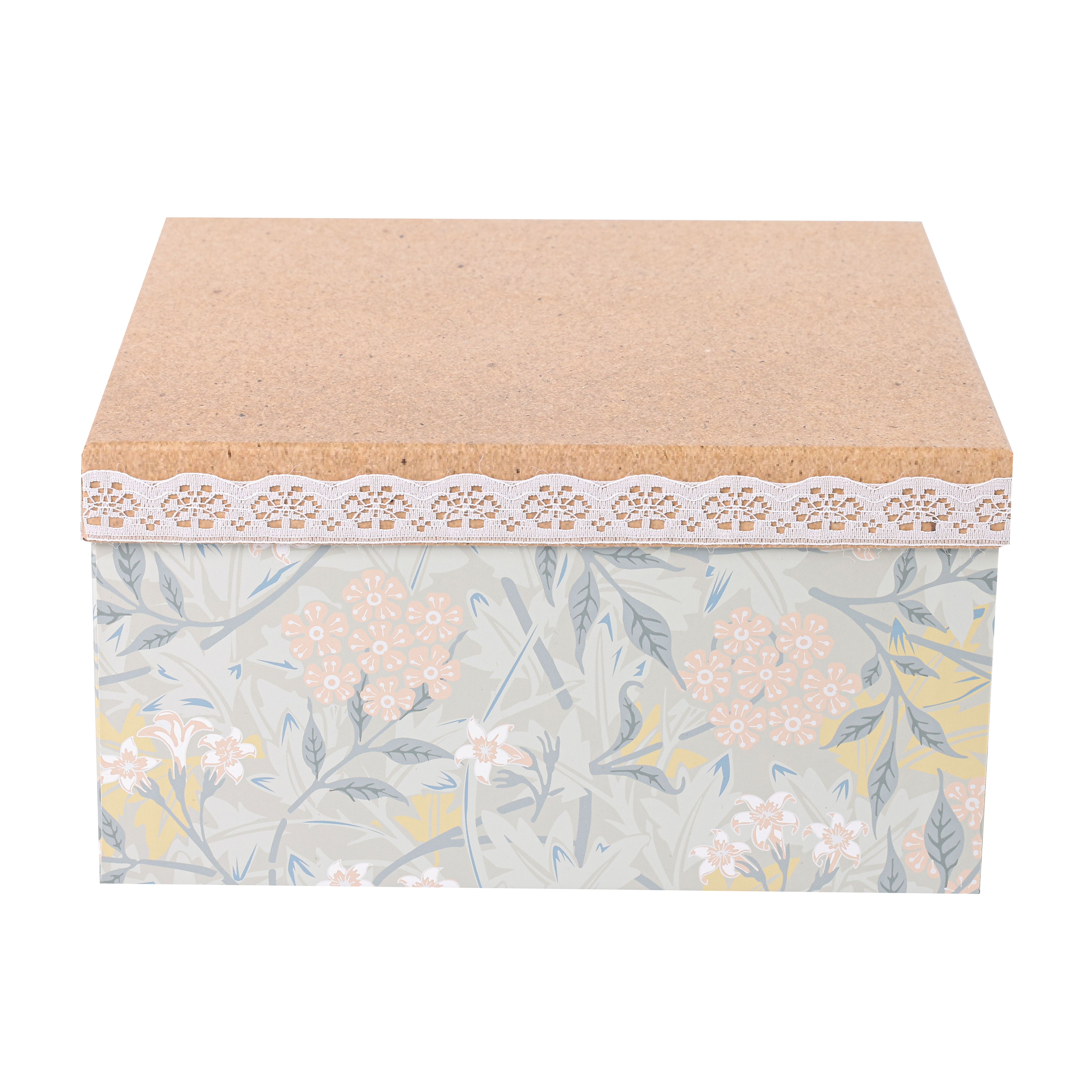 Lace Lid Gift Paper Box Set GB010